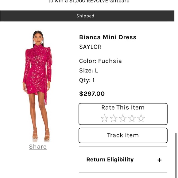 Mini dress - Picture 4 of 4